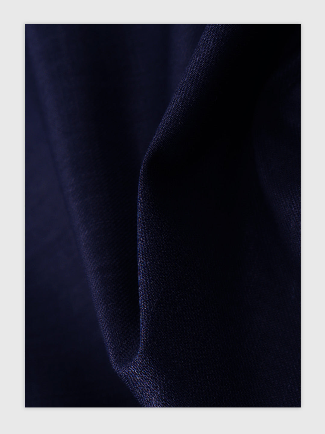 Men Cotton Rich Navy Blue Self Design Shirting Fabric Hi Tech