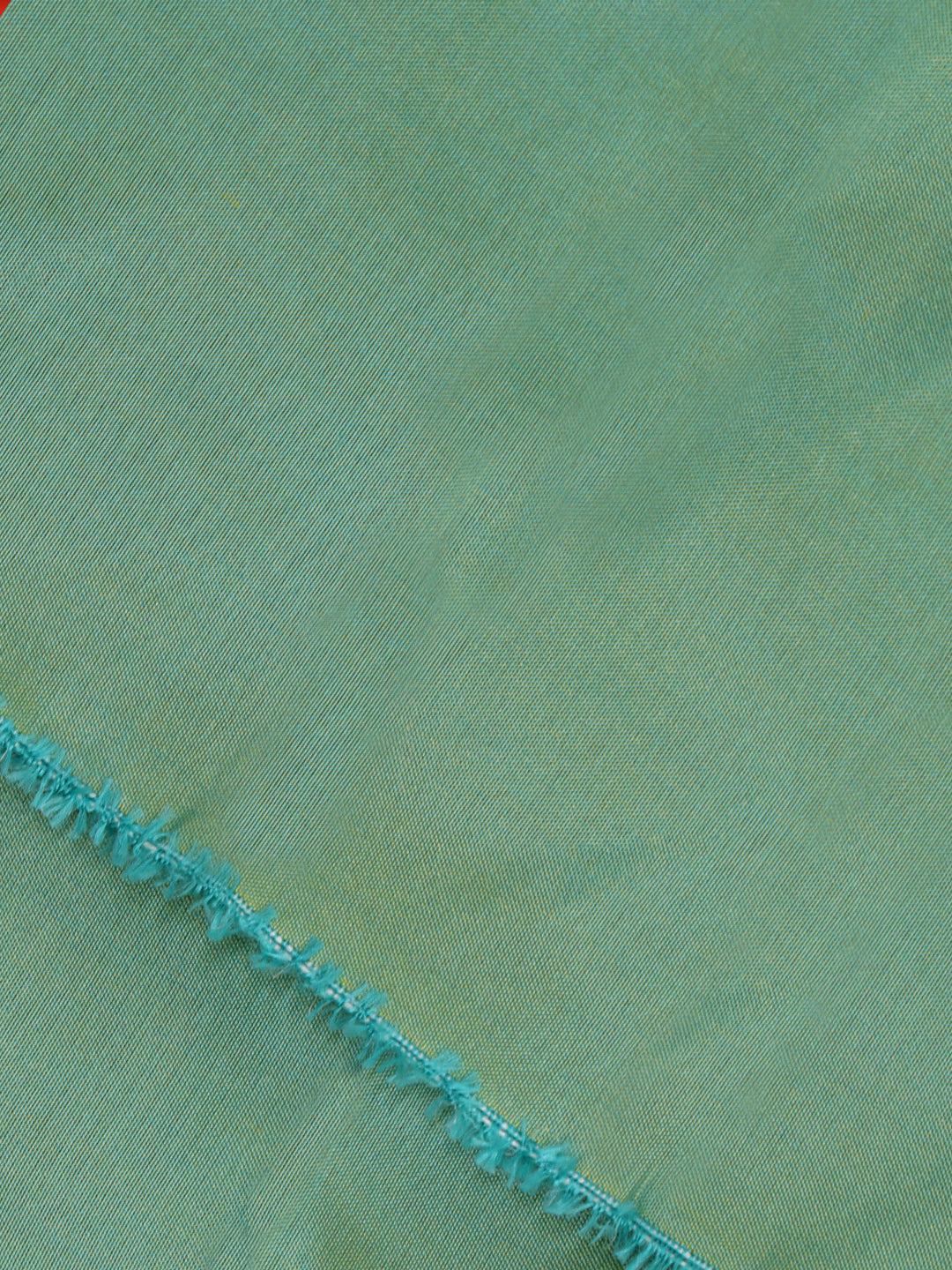 100% Silk Slubless Dupion Men Shirting Fabric Electric Green