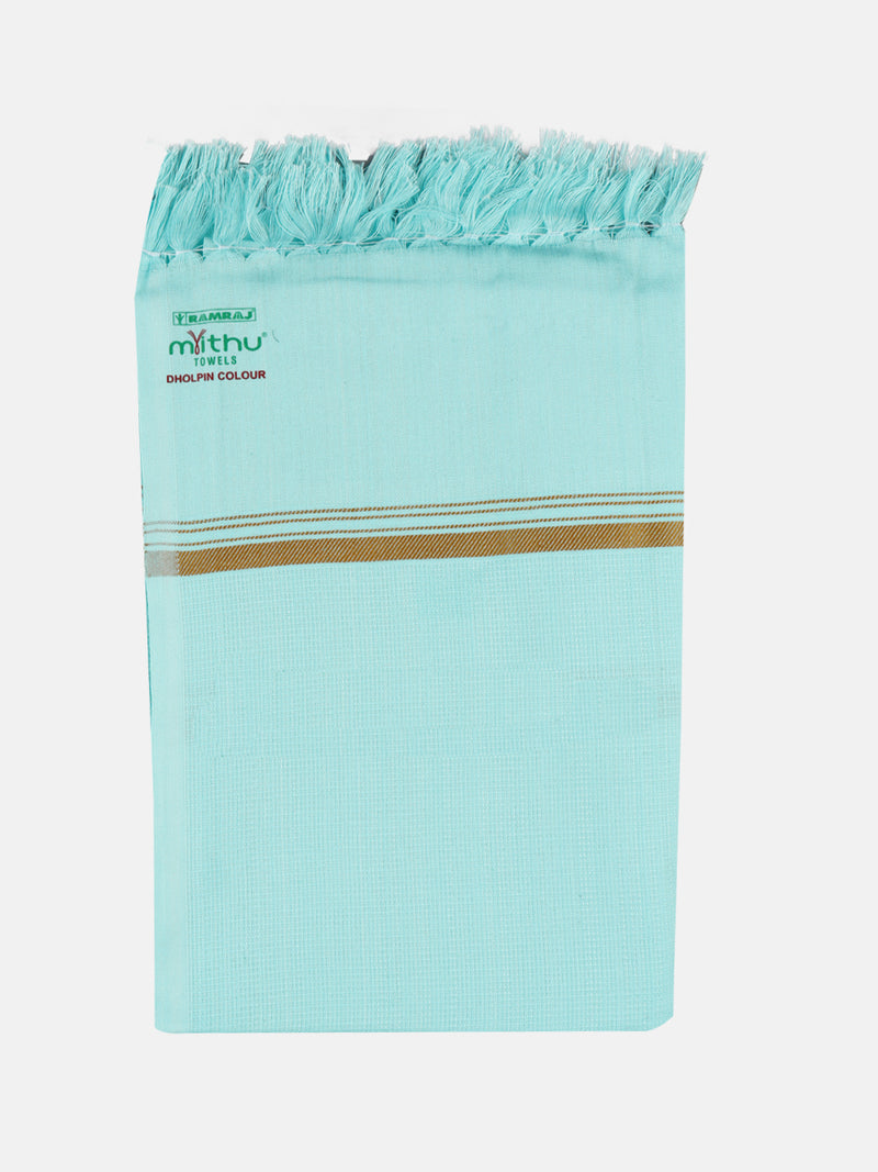 Cotton Colour Plain Both Towel Dholpin