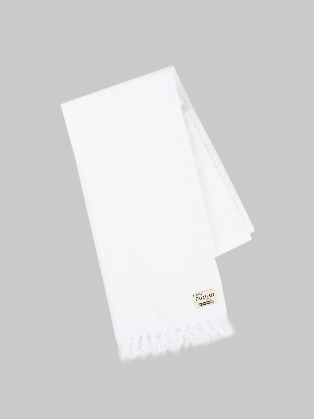 White Cotton Sweety Cool Bath Towel (Pack of 2)