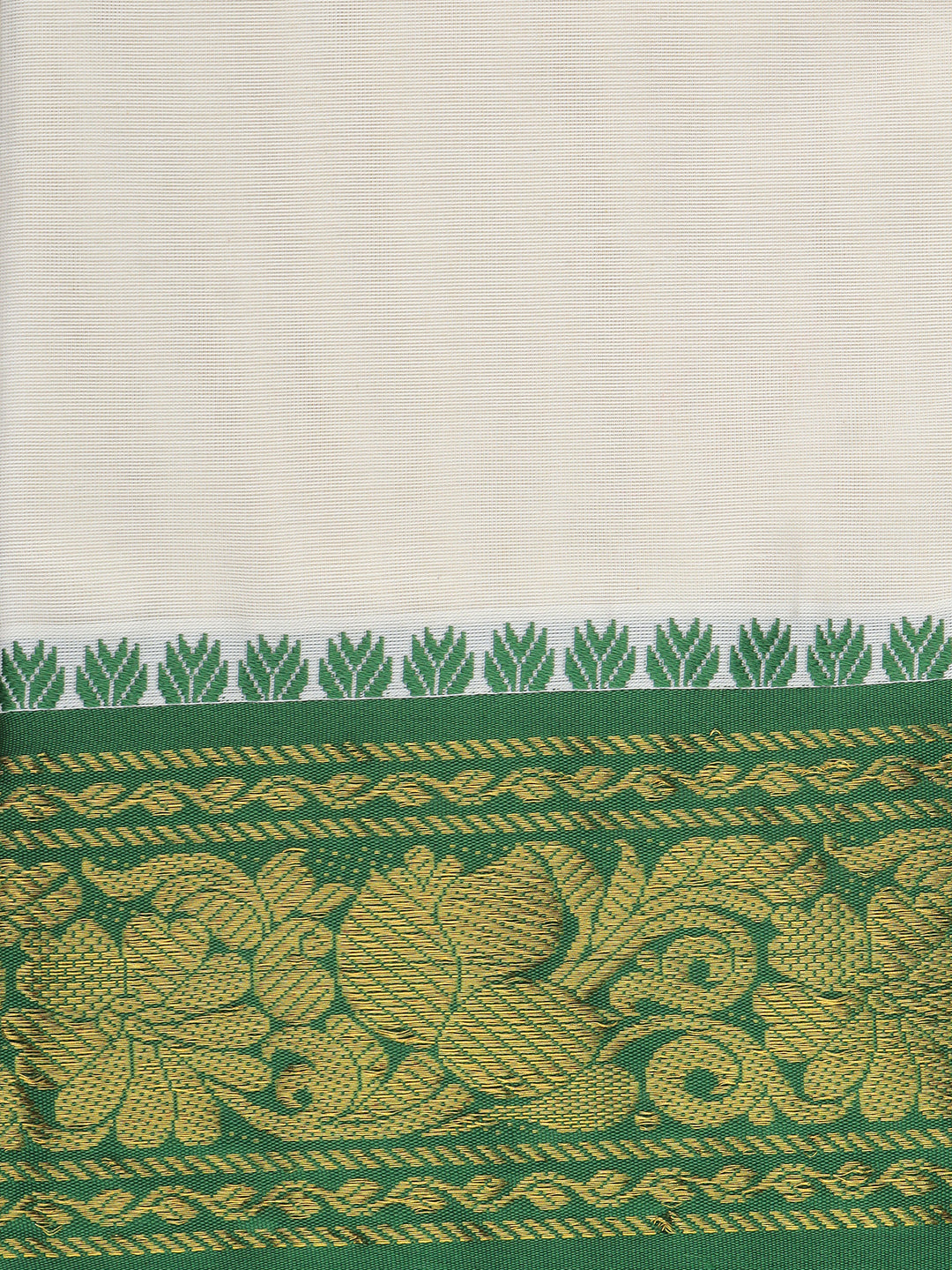 Men Kora Fancy Border Panchakacham Set Kalasam (9+5) K01