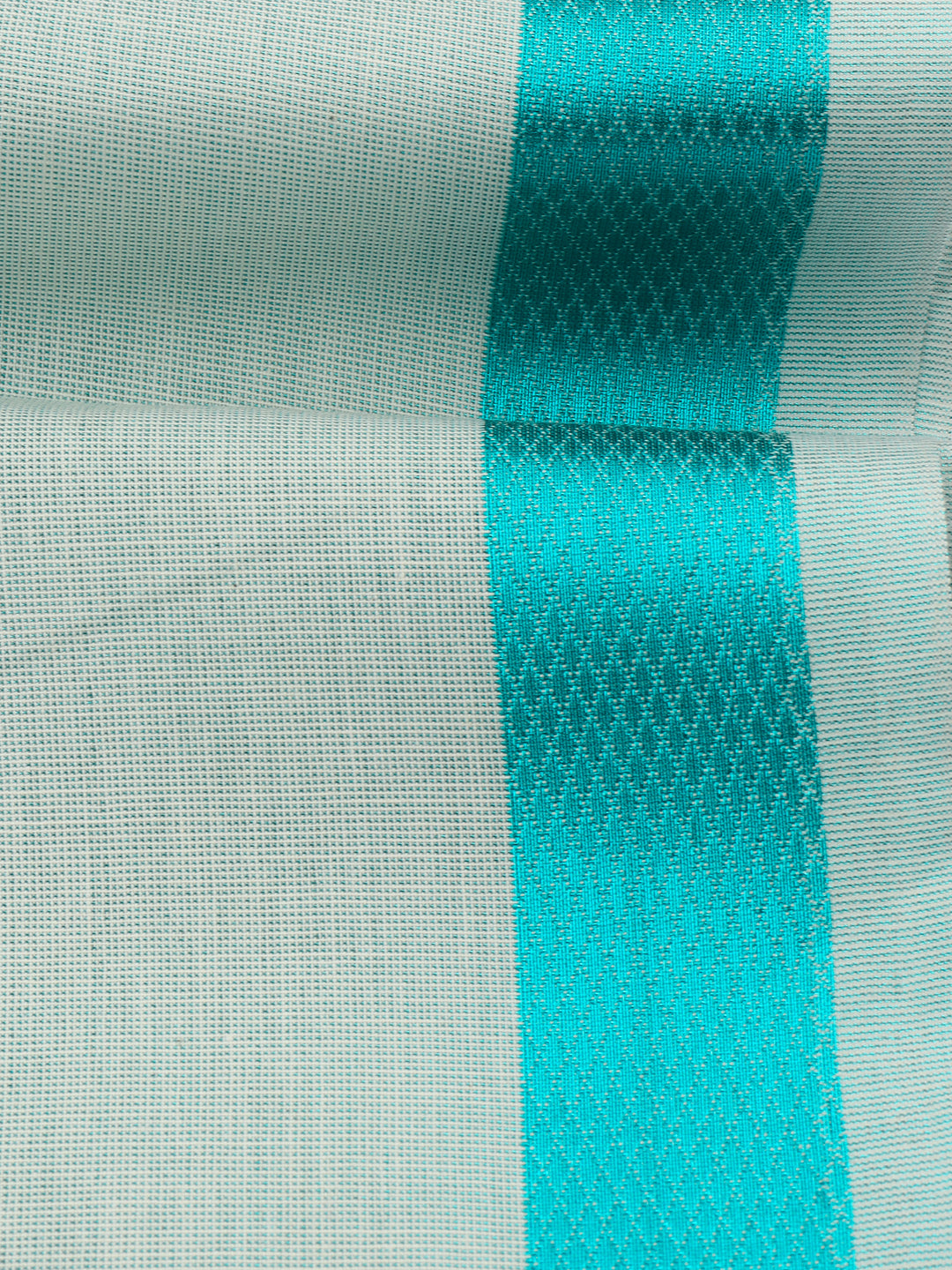 Men Tissue Single Dhoti Ramar Green Border