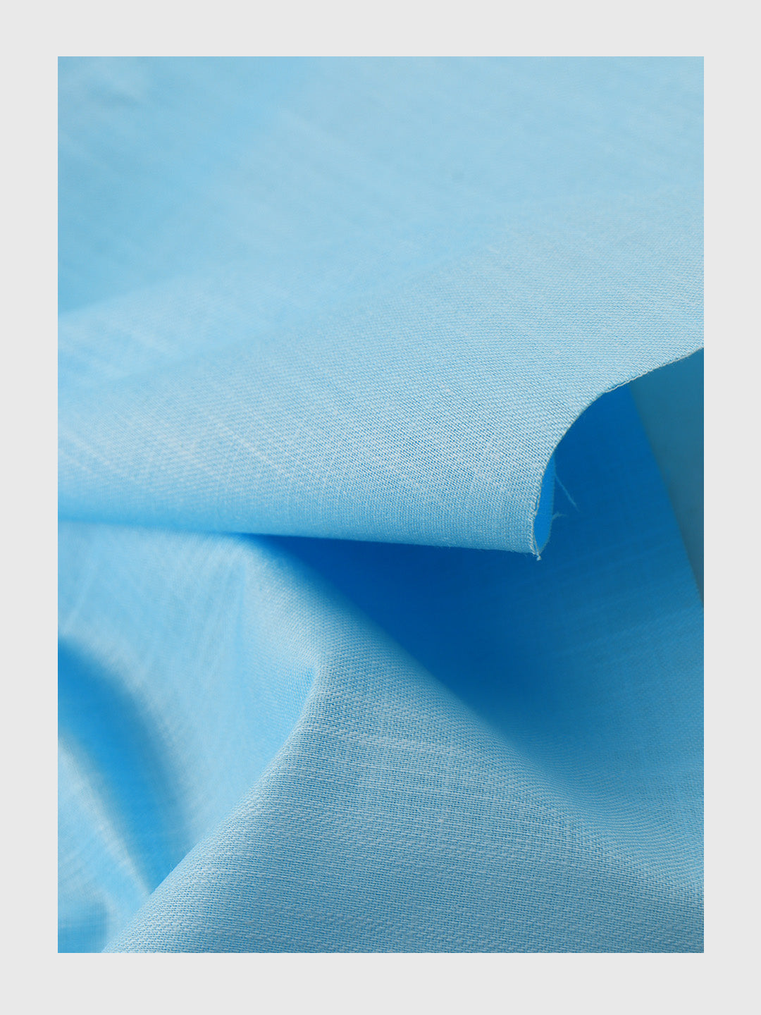 Men Cotton Rich Blue Self Design Shirting Fabric Hi Tech