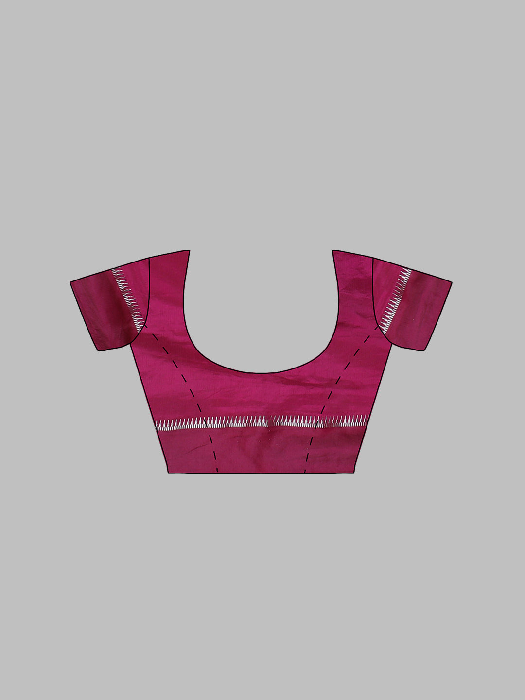 Women Orange Stripes Design Tissue Saree TS51