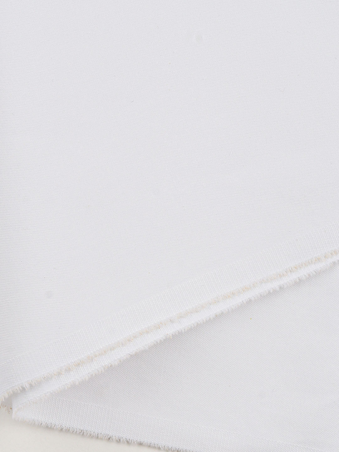 Cotton White Plain Suiting Fabric Glamour