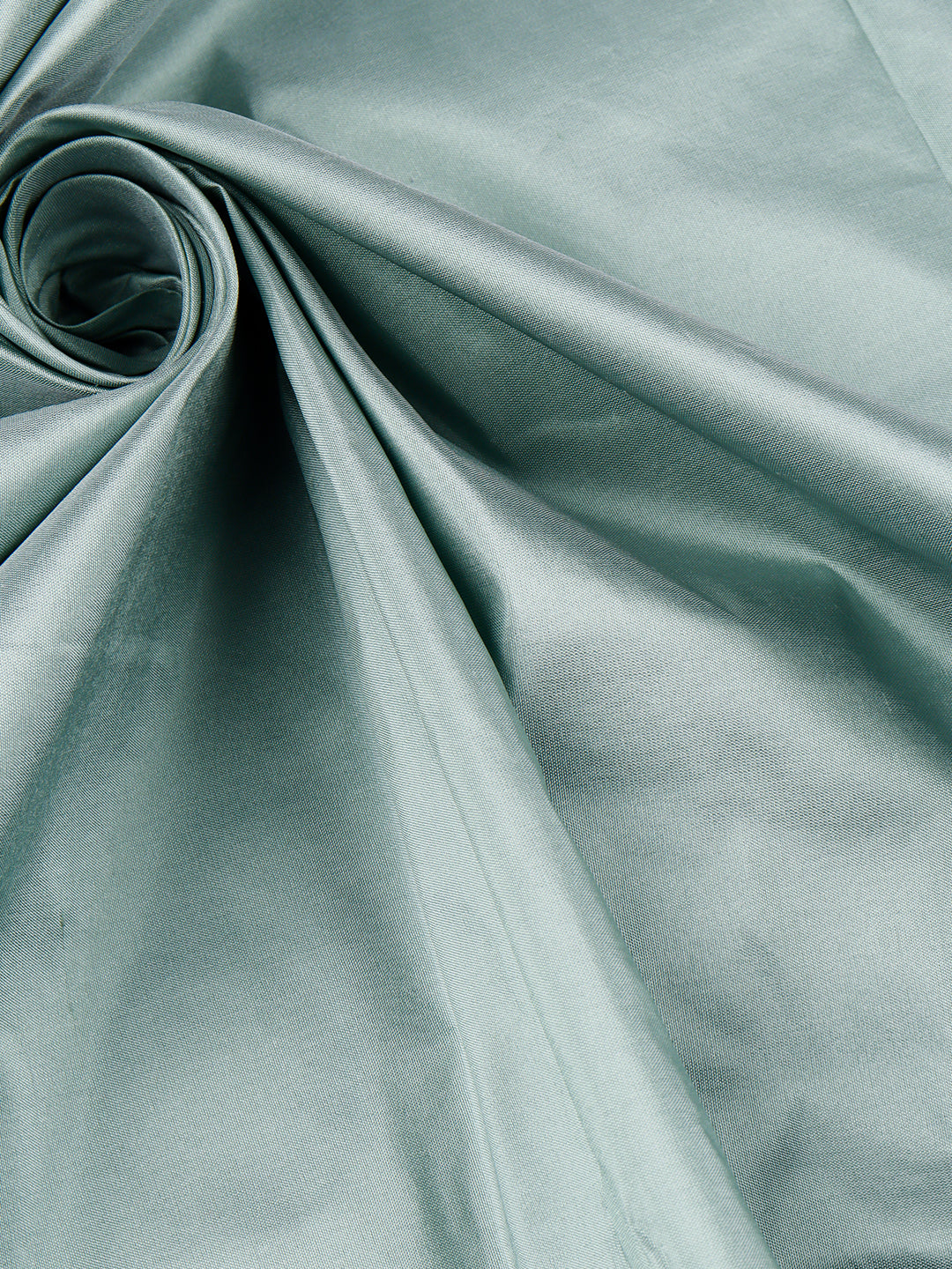 Mens Plain Blue Pure Silk 10 Meter Shirt Fabric-Pattern view