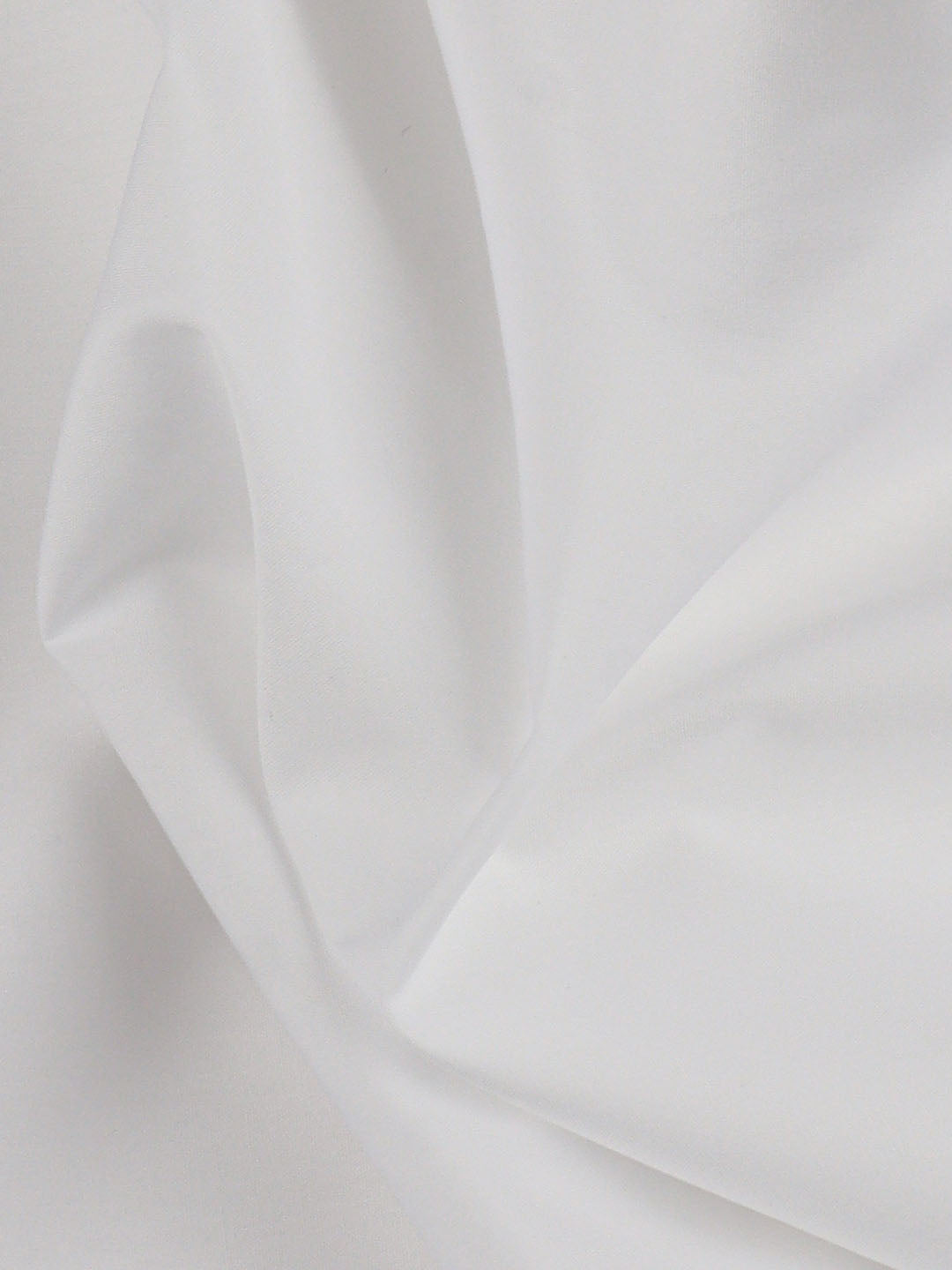 100% Elite Soft Cotton White Shirt Fabric