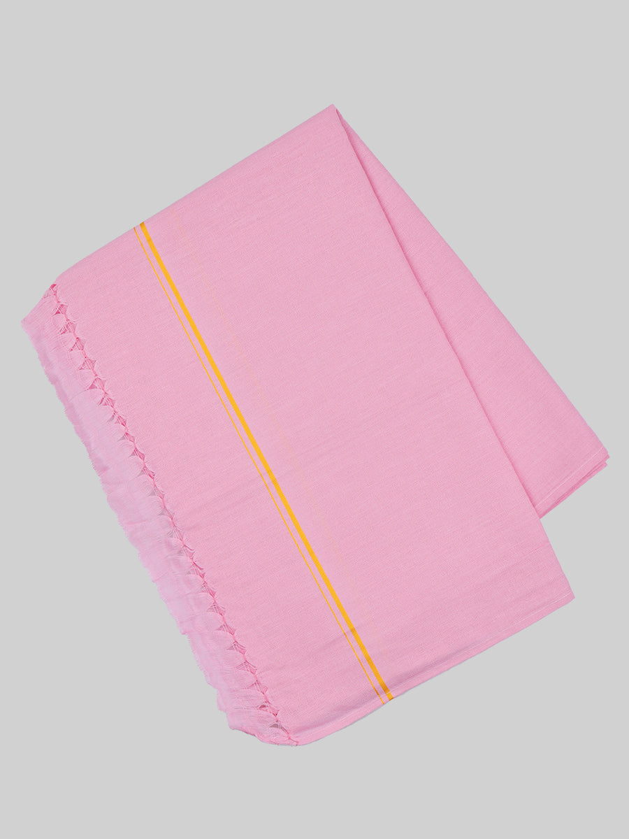 Cotton Pink Towel Hariharan (Pack of 2)-View three