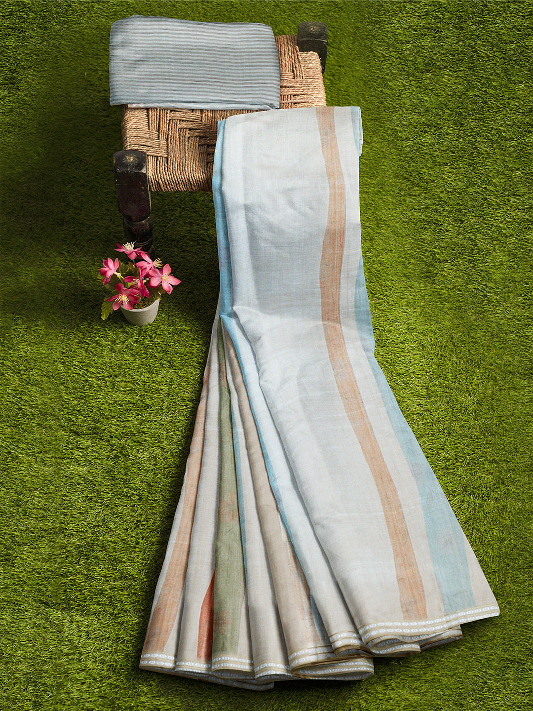 Women Sandal Semi Tussar Saree ST292