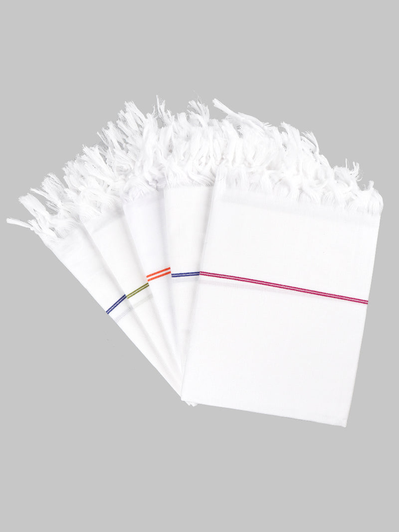 Cotton White Bath Towel Relaxer