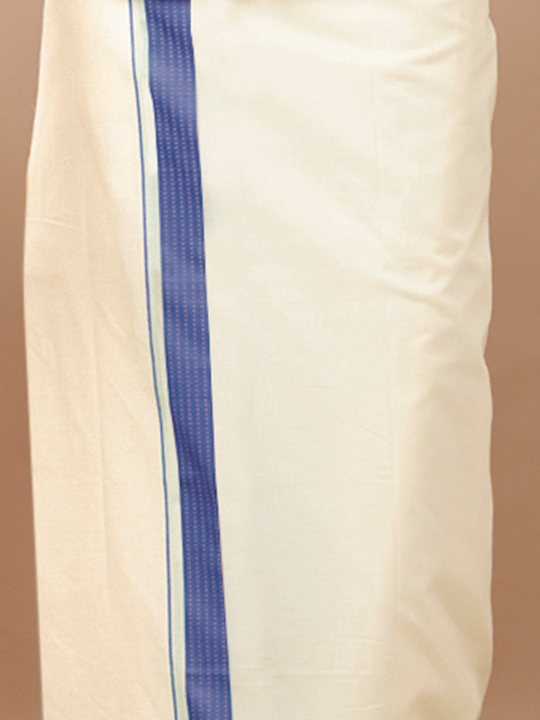 Mens Kora Double Dhoti Navy Terra Kora Fancy