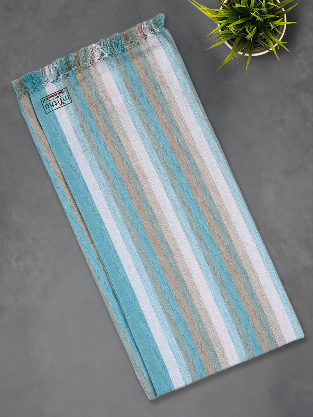 100% Cotton Premium Soft Bath Towel with Assorted Colours Grass Land