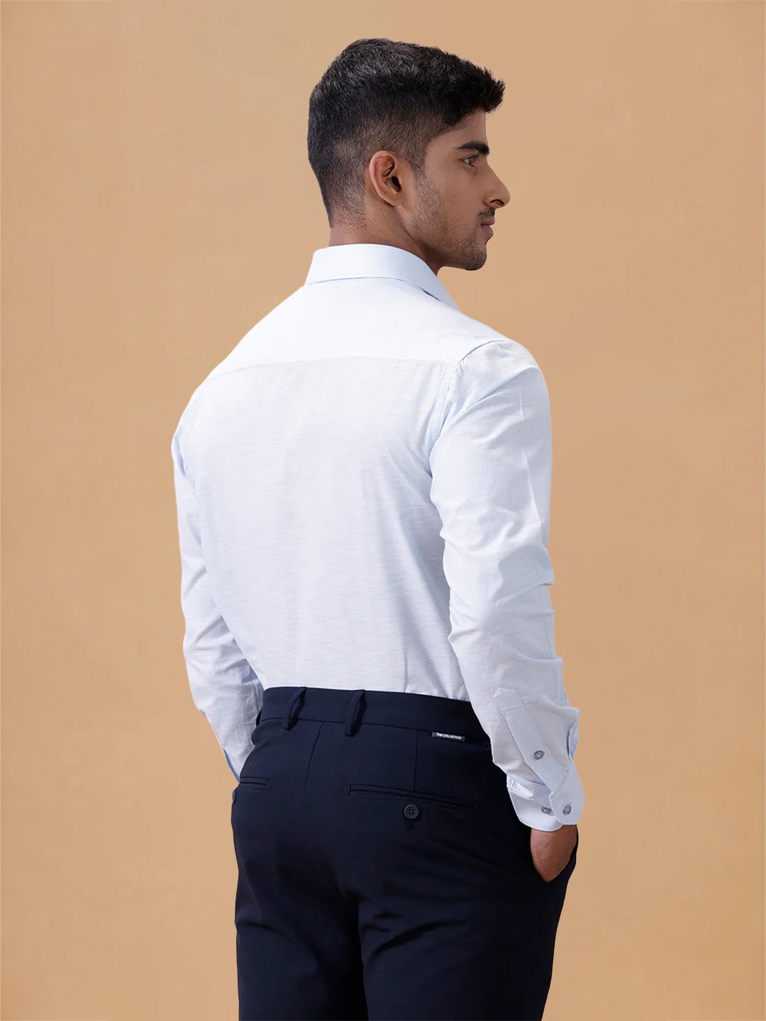 Cotton Rich Light Sky Blue Regular Fit T64 ANT1