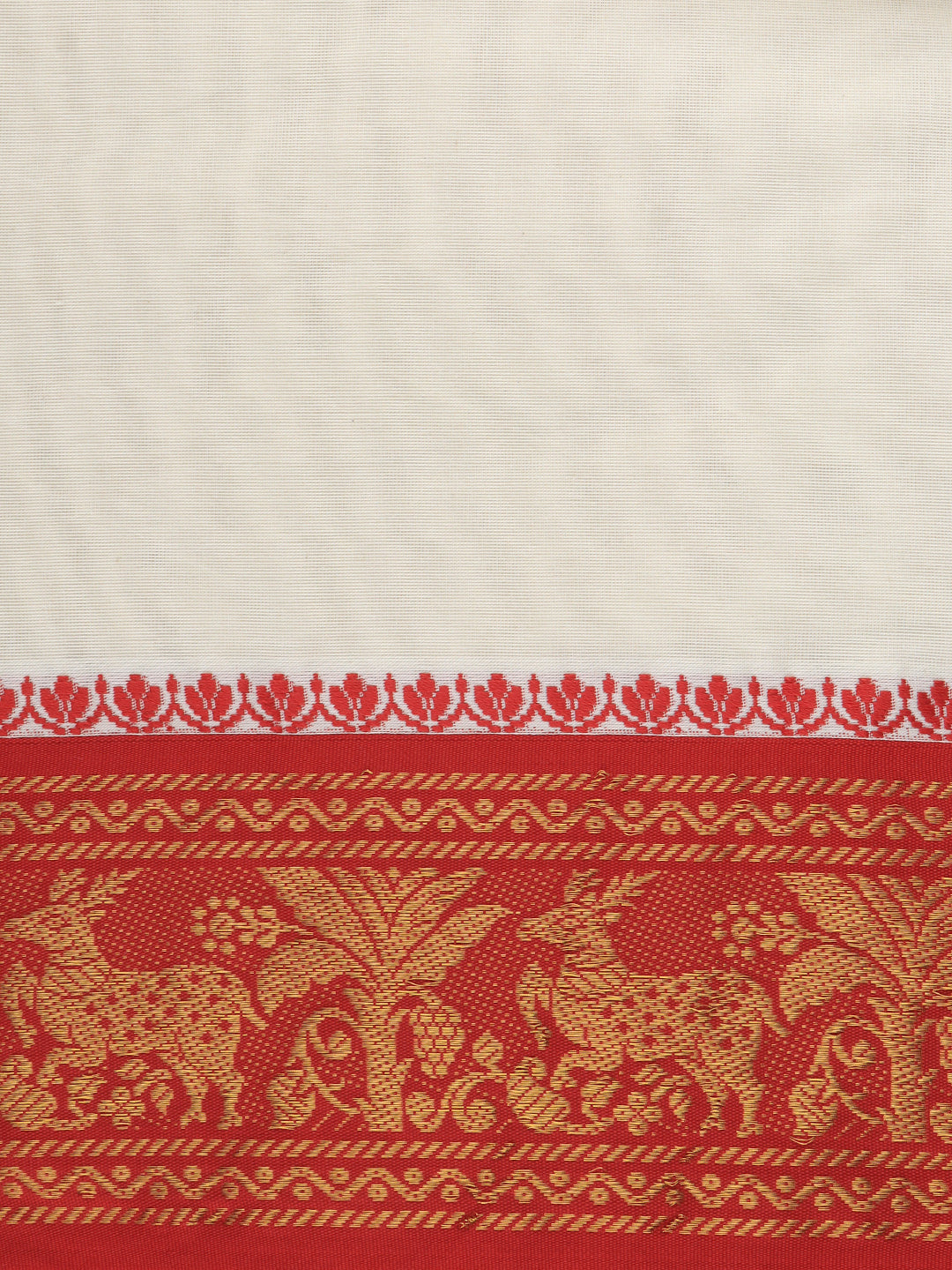 Men Kora Fancy Border Panchakacham Set Kalasam (9+5) K02