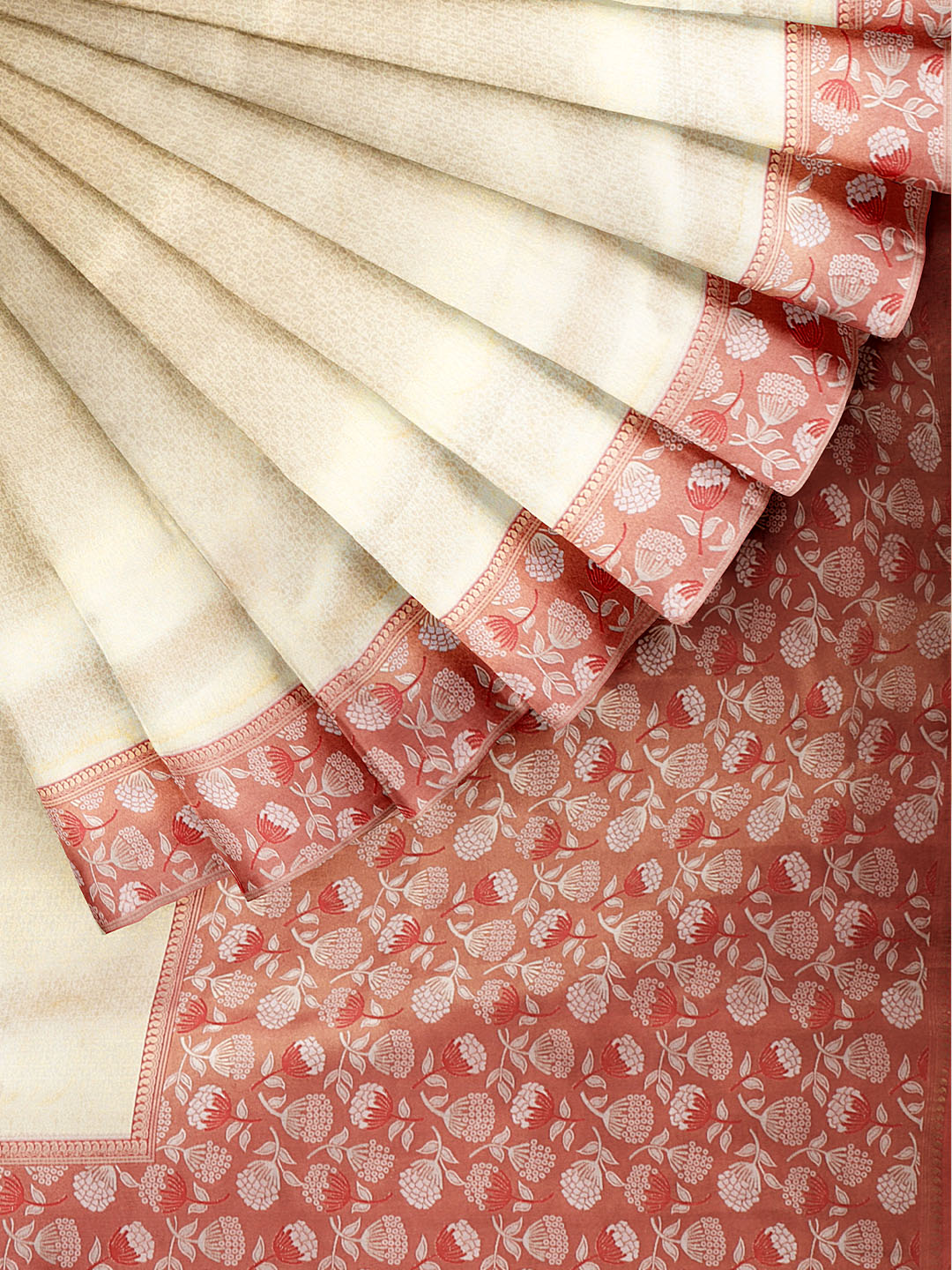 Women Gold Art Silk Printed Saree ASS94
