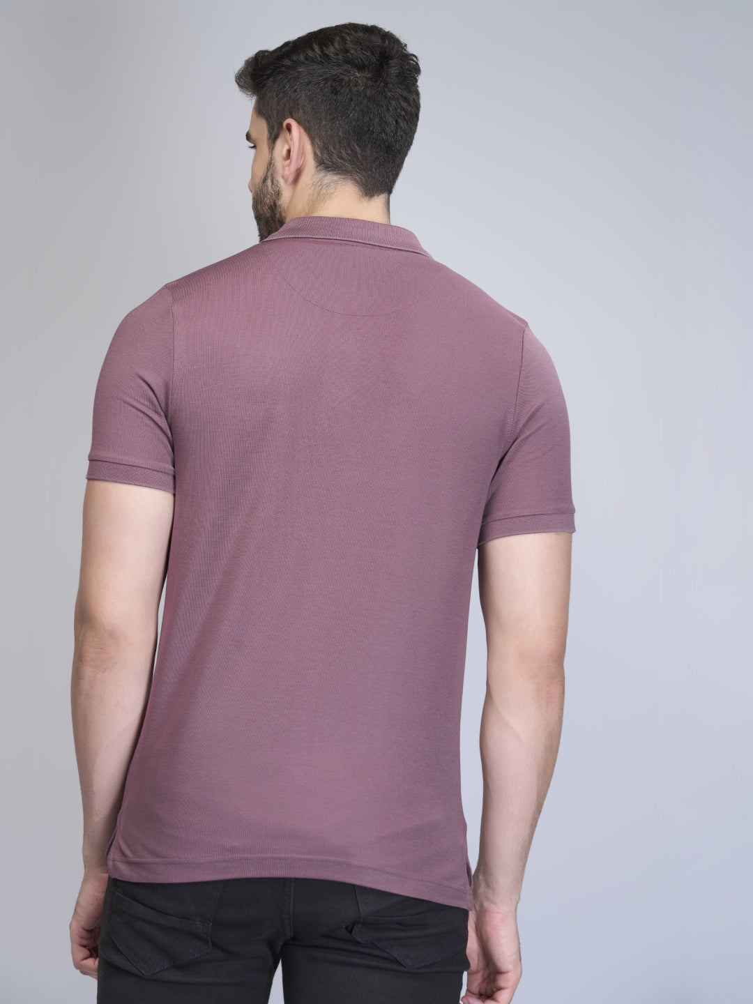 Mens Polo Tshirt Violet