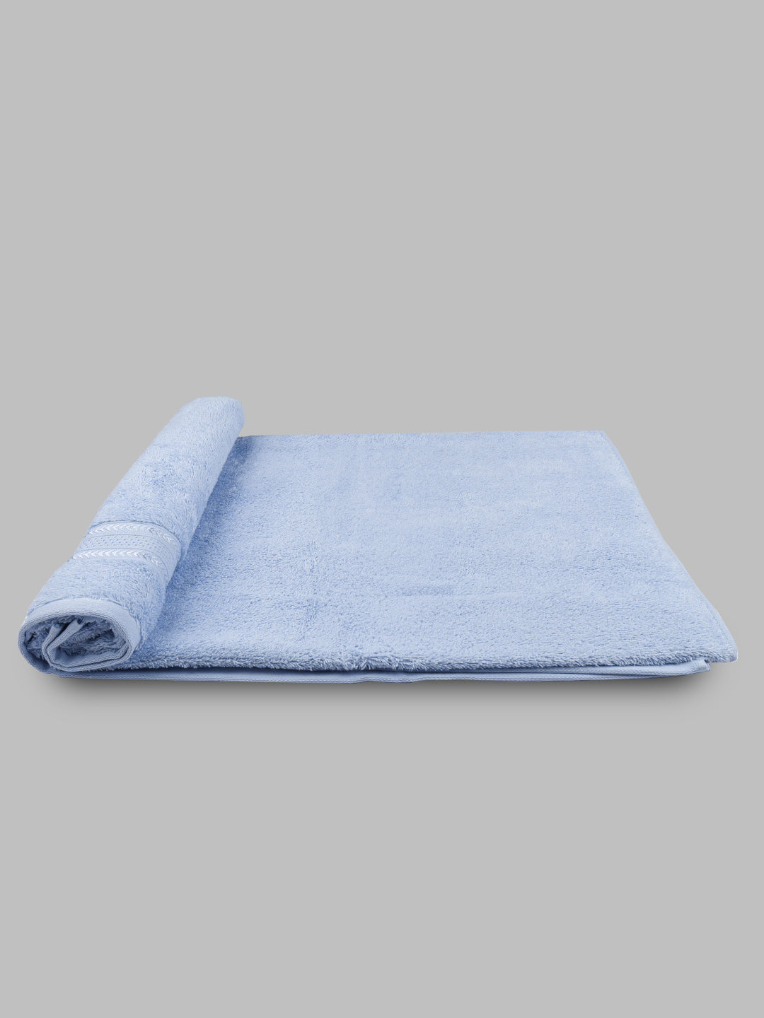 Cotton Bamboo Terry Bath Towel Blue BC6