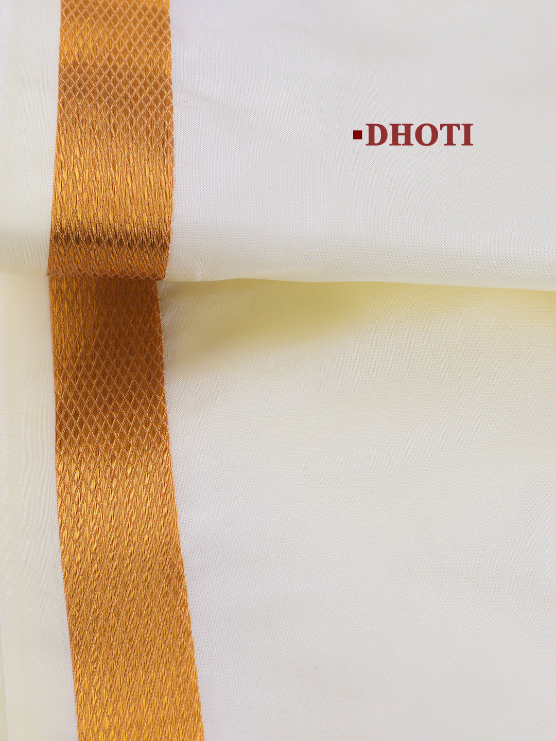 Men Art Silk Jari Dhoti & Shirting Set B.Scotch Ashirwath(3 in 1)