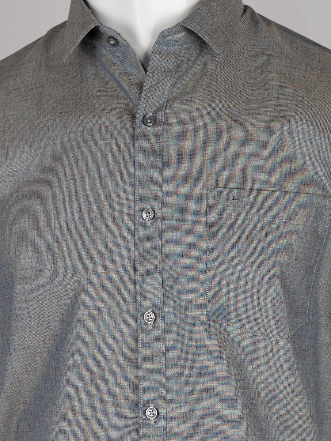 Men Cotton Rich Shirt Cyan Green Trendy 8 YH8