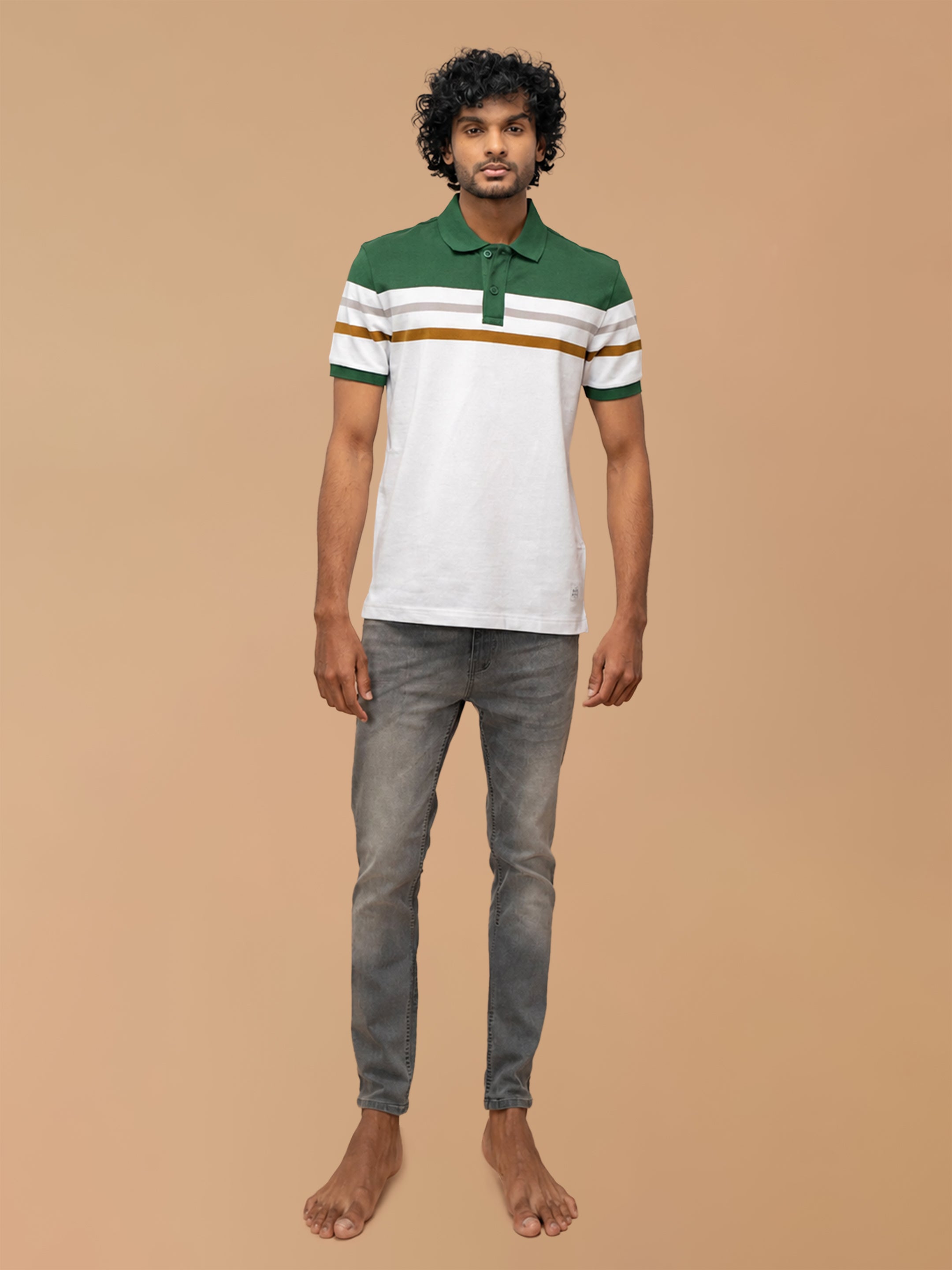 Stripper Cotton Rich Polo Eden