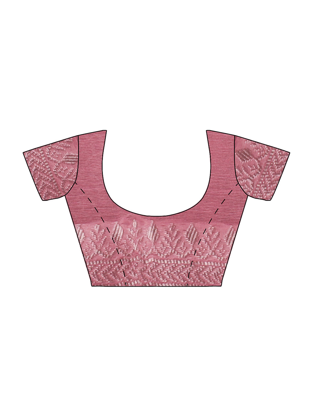 Couple Combo Shirt & Dhoti Set with Saree Pink ASS32