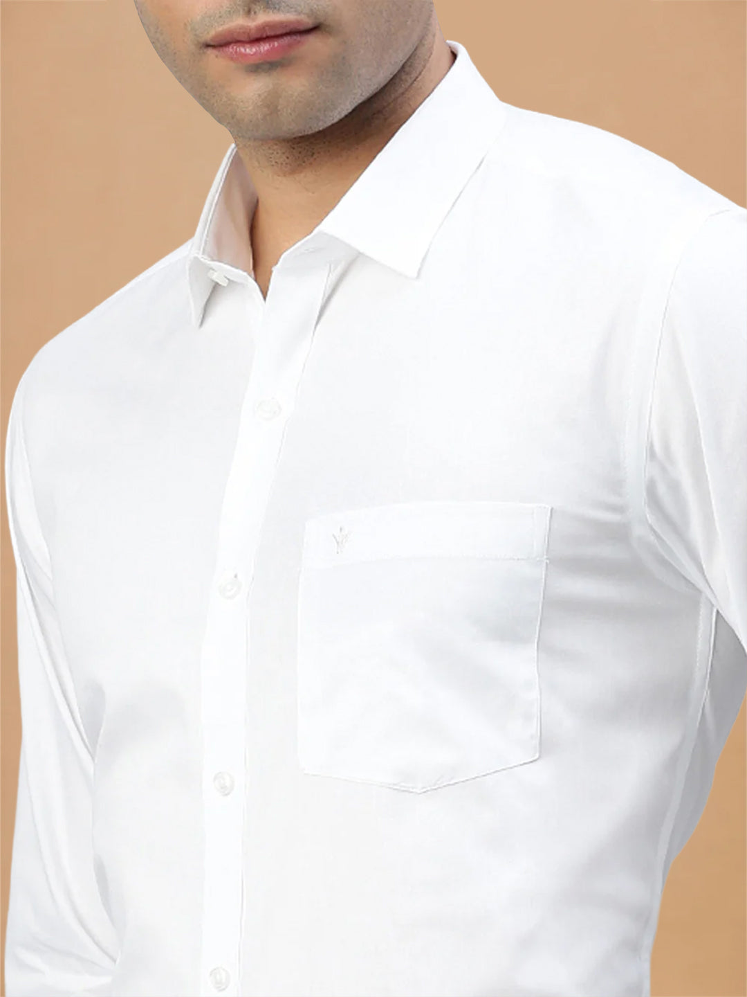 100% Cotton White Shirt - Victory | Prestigious Fit