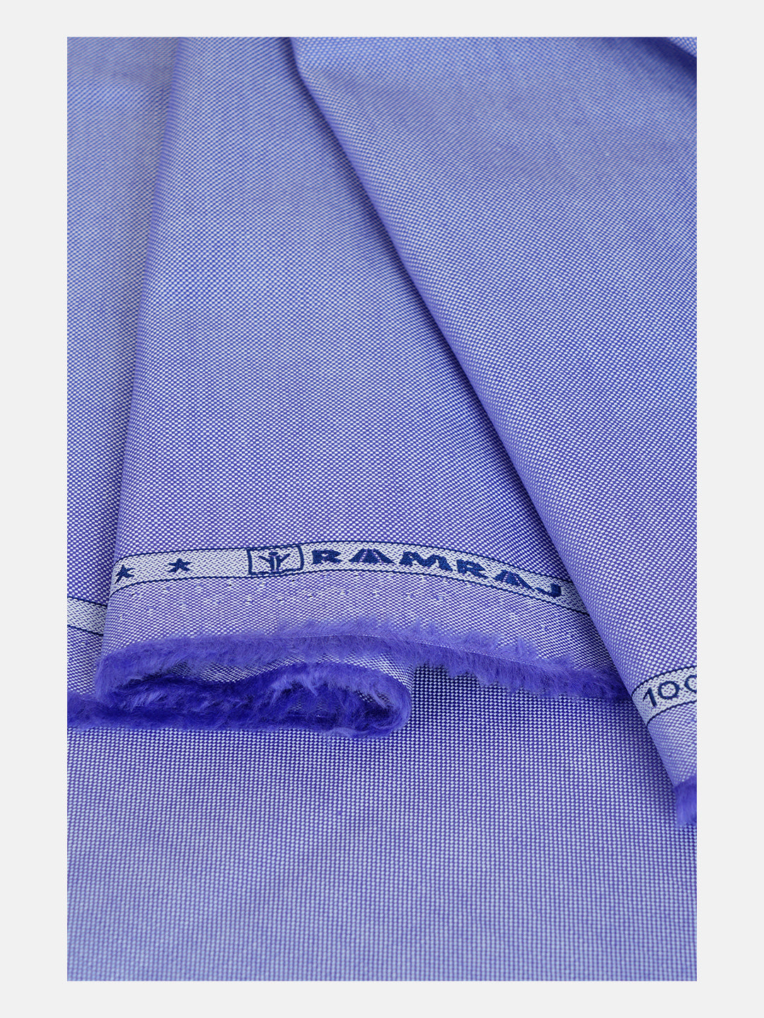 Men 100%Cotton Plain Shirt Fabric Lavender Ferrari