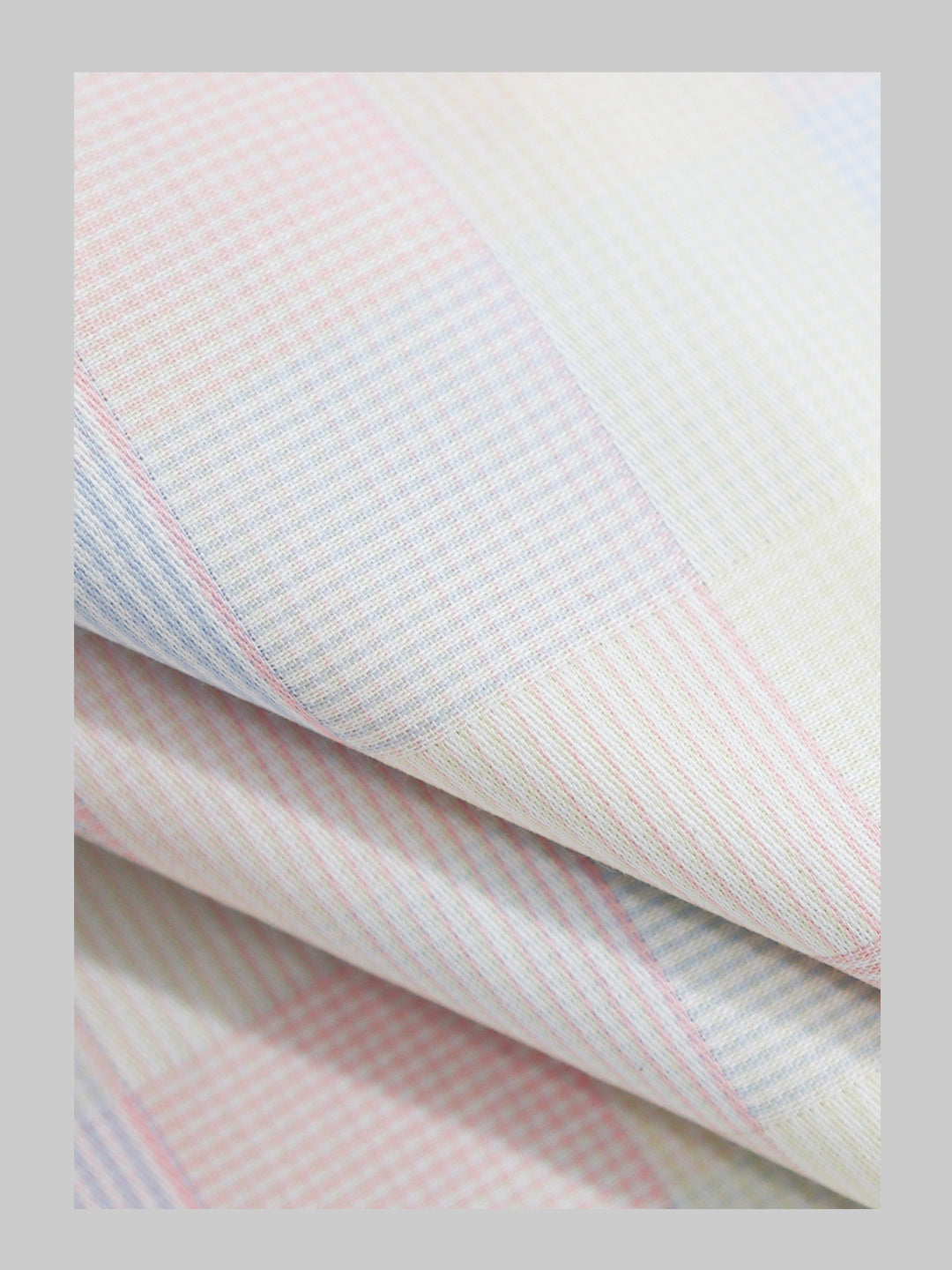 Men 100% Giza Cotton Checked Yellow with Pink Shirt Fabric Jackpot