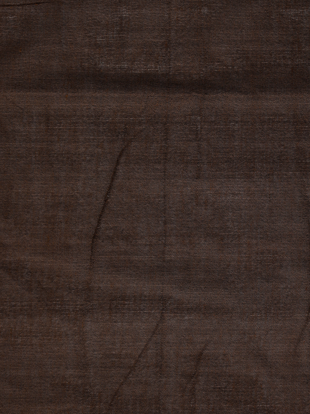 Women Pure Cotton Brown Saree PCS288