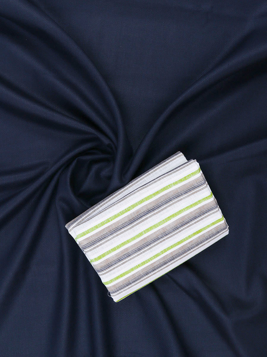 Cotton Striped Shirting & Suiting Gift Box Combo RY36-Pattern view