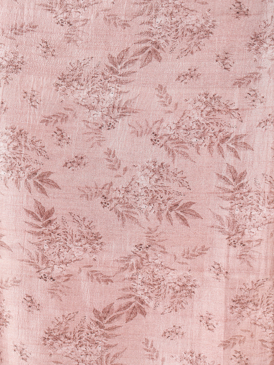 Women Peach Semi Tussar Printed Saree ST267