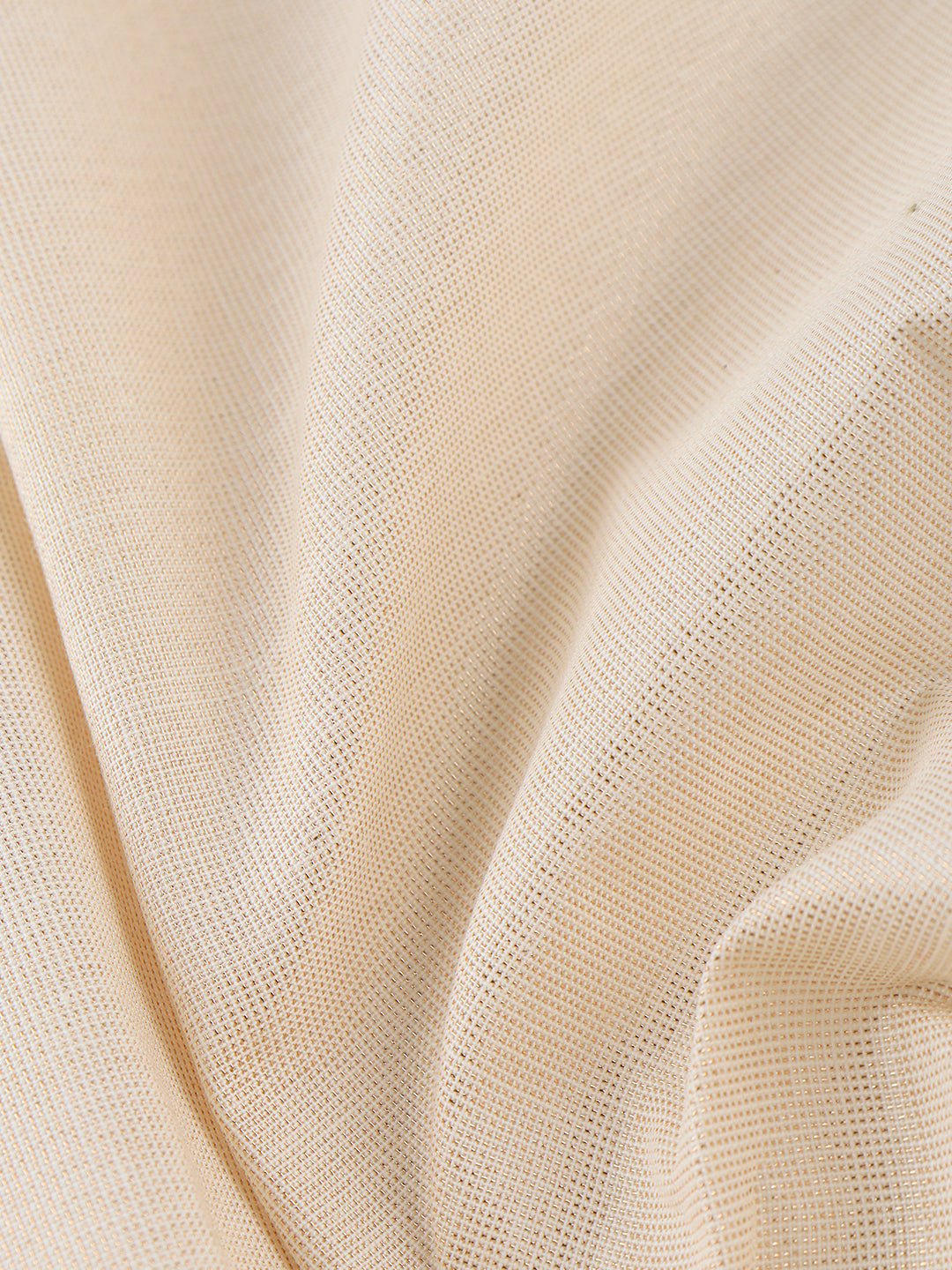 Men Tissue with Gold Fancy Border Single Layer Dhoti