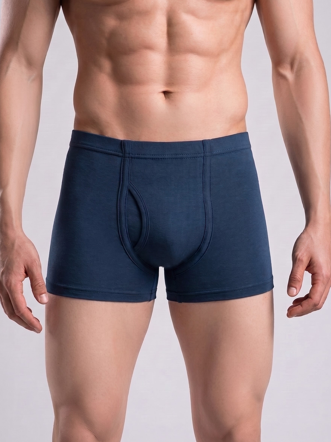 Combed Cotton Assorted Colour IE Without Pocket Trunk Vintrack (Pack of 2)