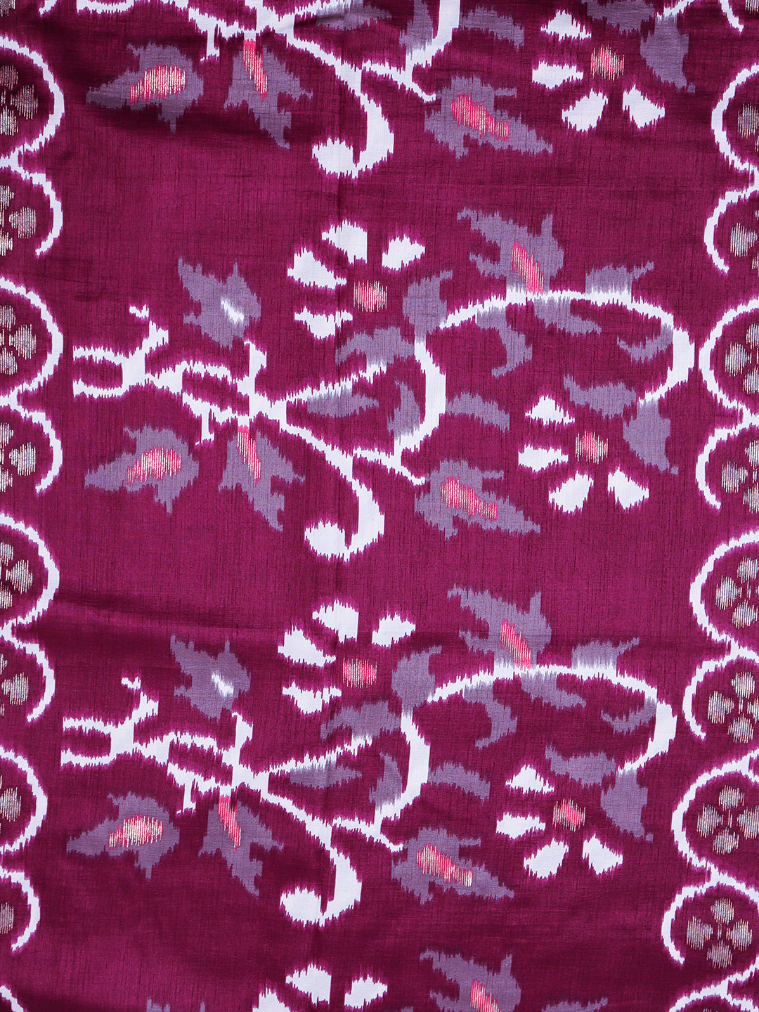 Women Art Silk Printed Purple Saree AS07-Pattern view