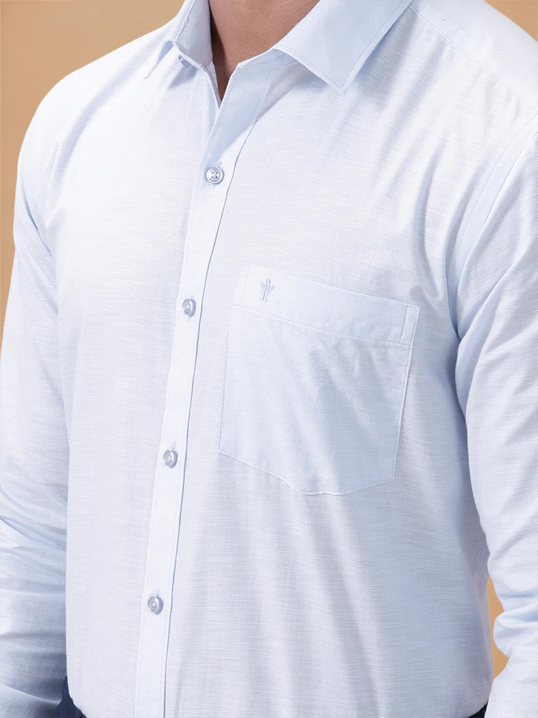 Cotton Rich Light Sky Blue Regular Fit T64 ANT1