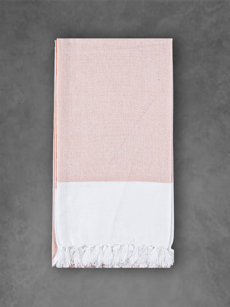 100% Cotton Fast Absorbent Diamond Design Colour Bath Towel 1053