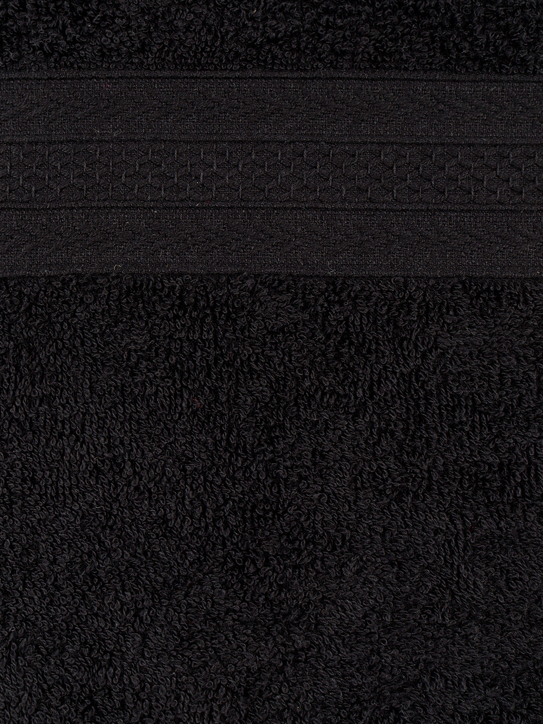 Premium Soft & Absorbent Black Terry Bath Towel