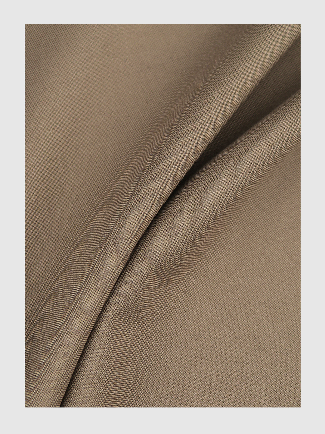 Men Cotton Blend Pants Fabric Brown Sapphire Cuf