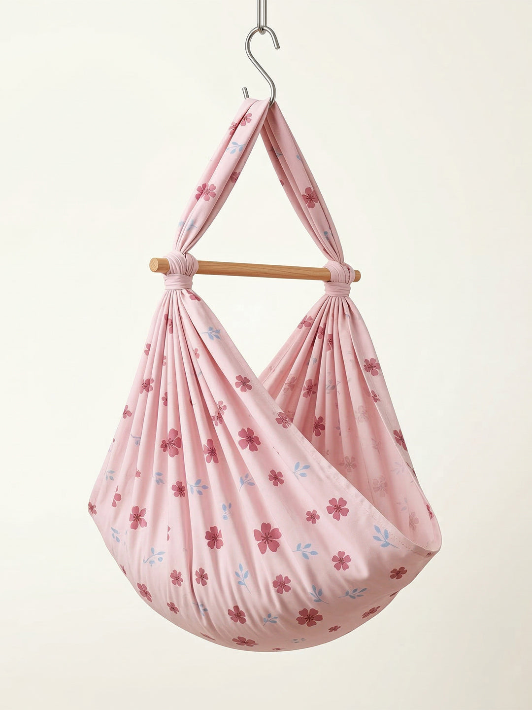 Premium Soft Cotton Baby Hammock Stitched in Assorted Colours & Prints (Thottil/Jhula)