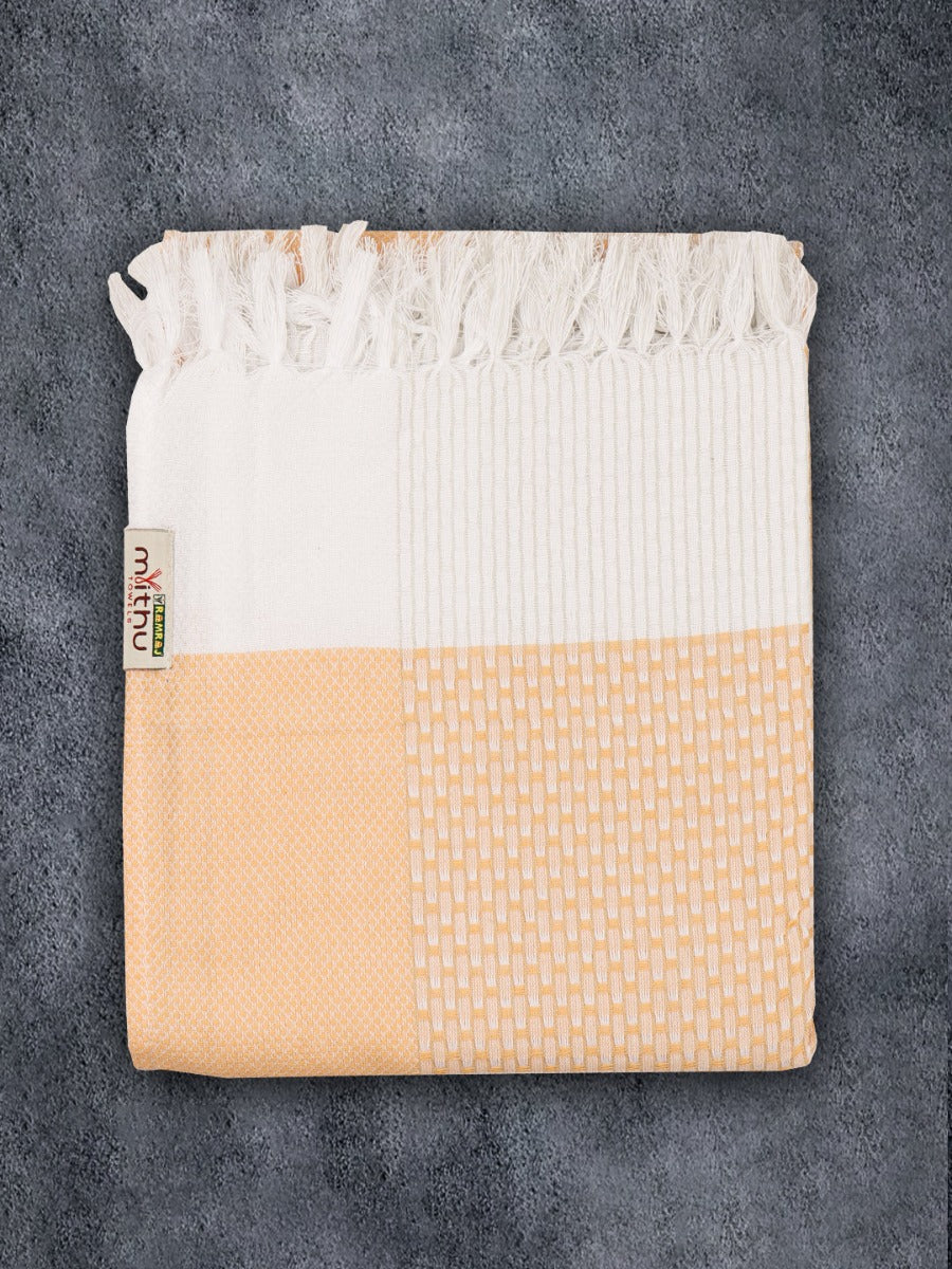 100% Cotton Self Designed Signature Bath Towel Pack of 2 1149