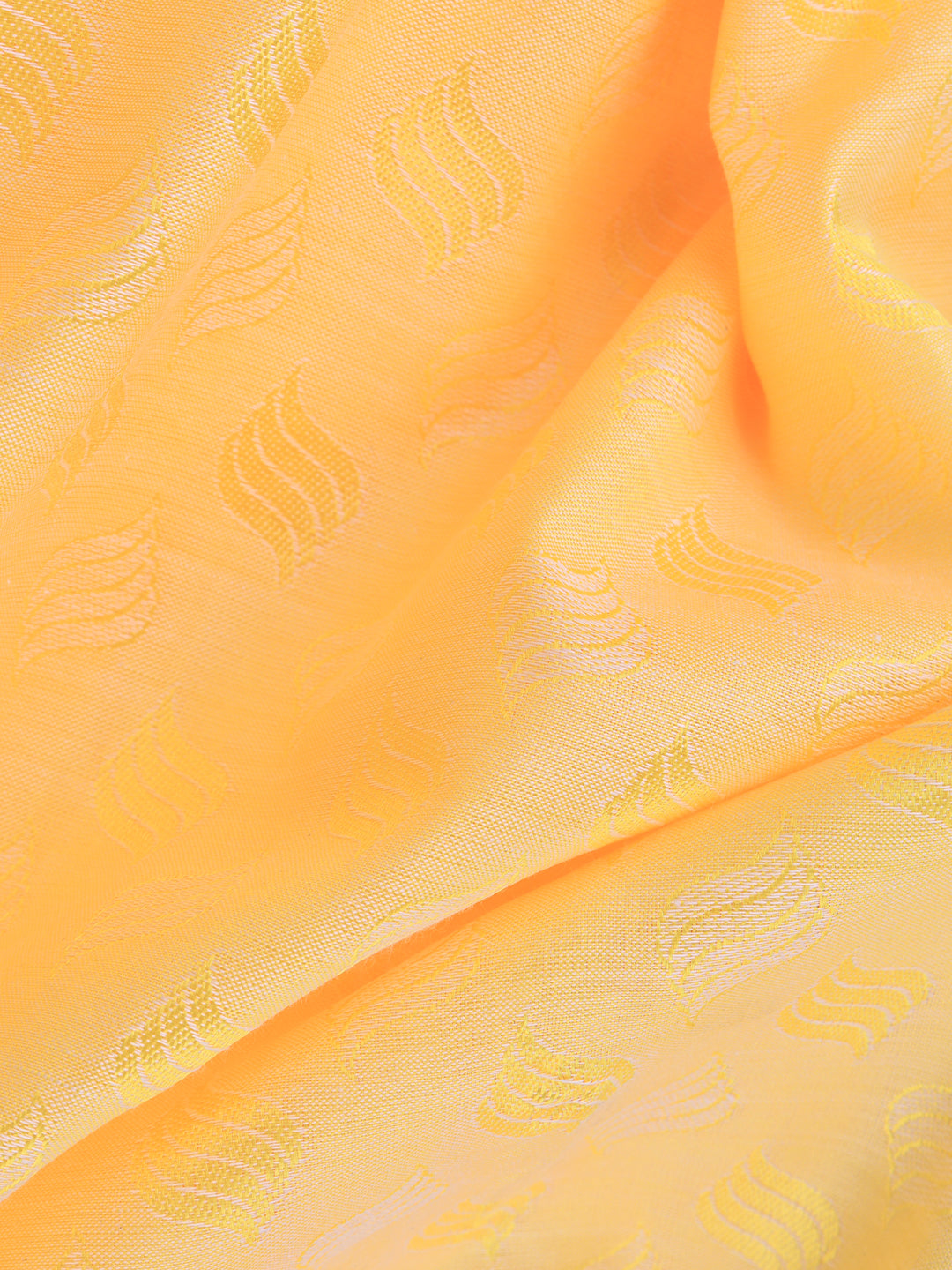 Men Art Silk Panchakacham Yellow Bheeshmar(9+5) BM03