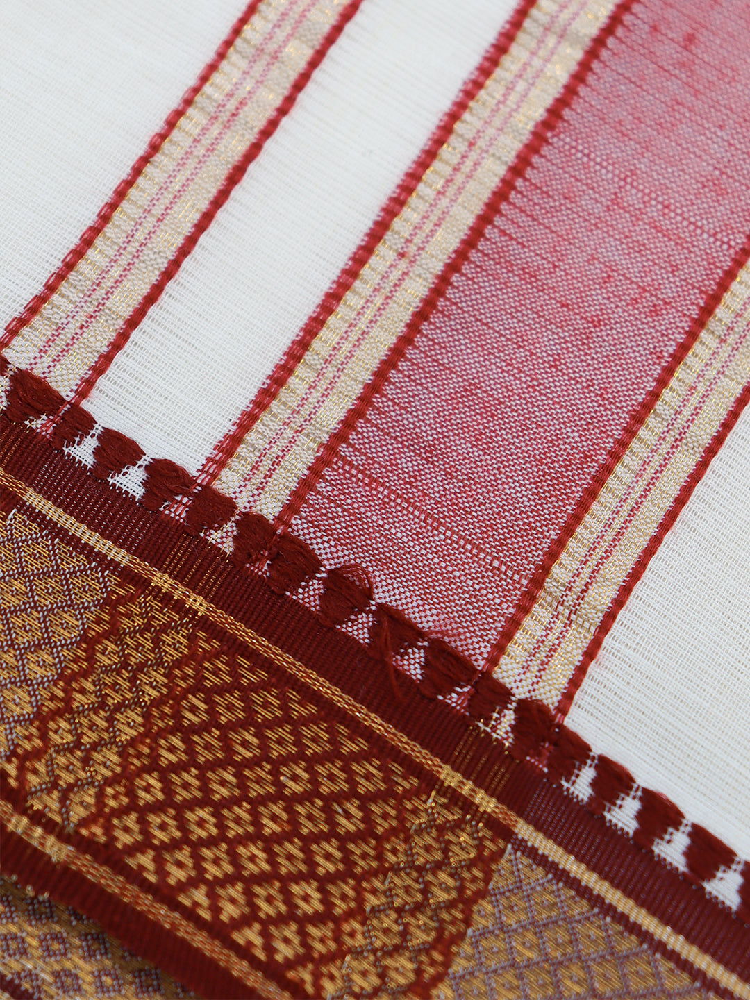 Men Kora Cream Mayilkhan Khan Towel 5K