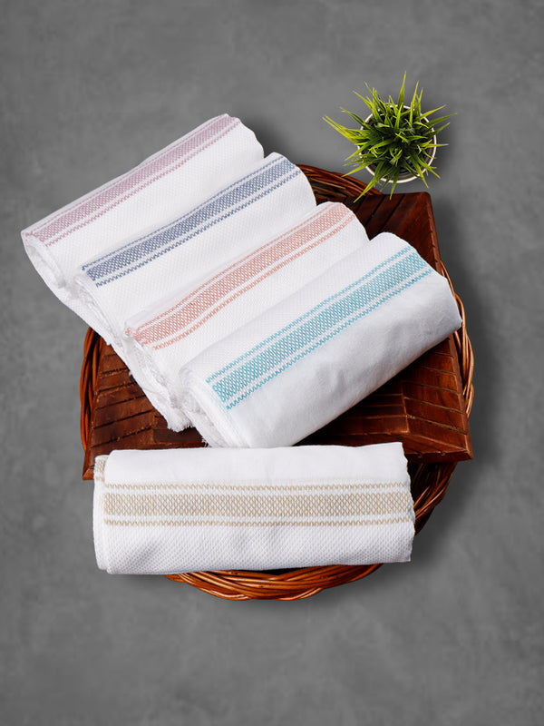 100% Premium Cotton Fast Absorbent White Bath Towel 1048