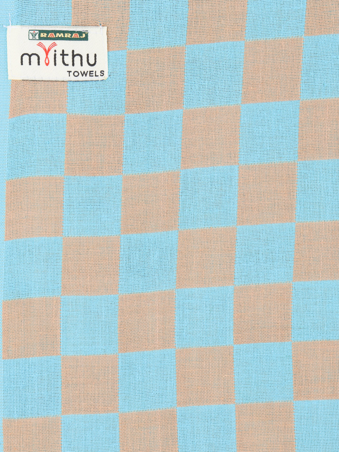 Checked Bath Assorted Color Towel Twin Plus 896E