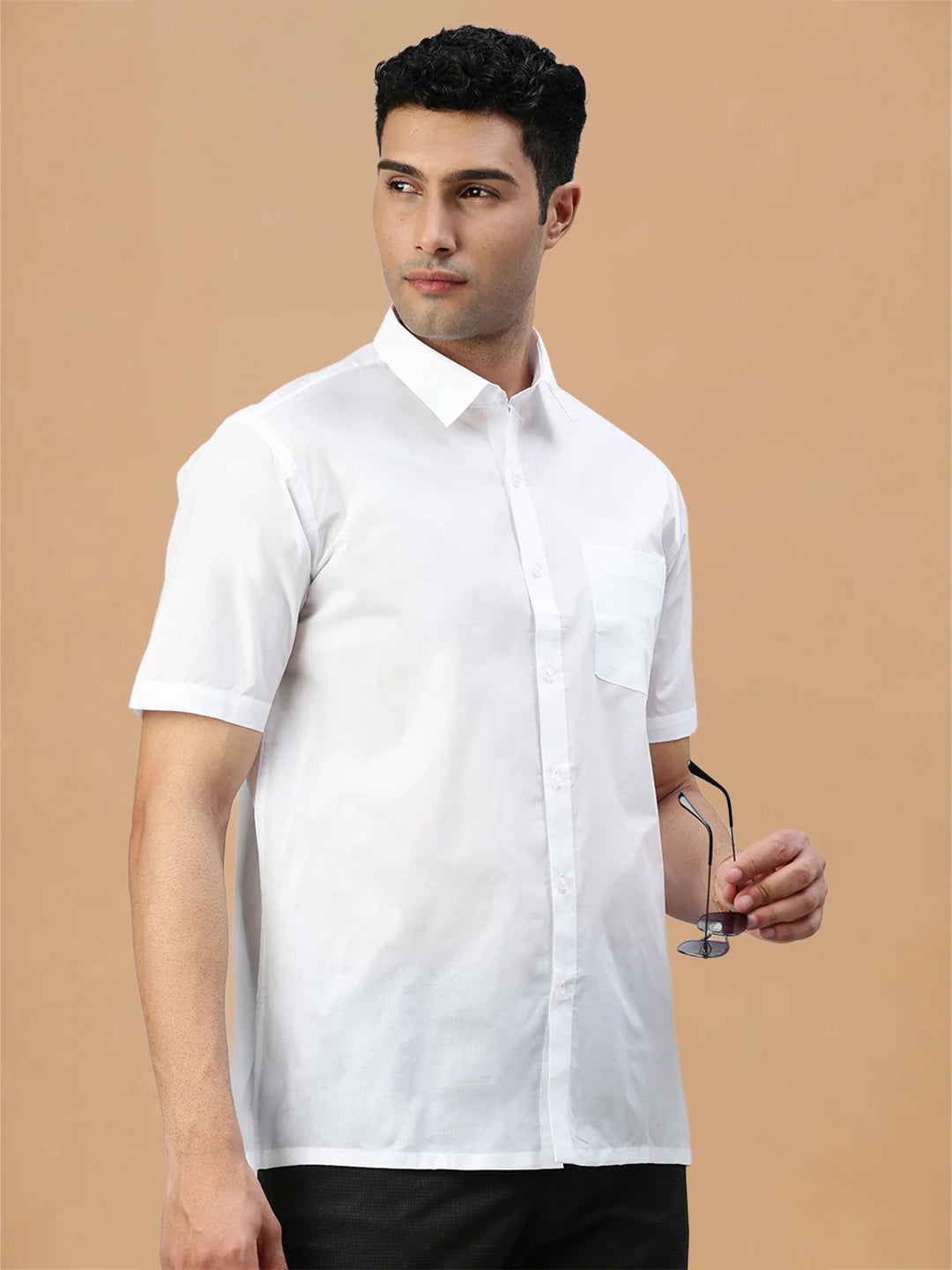 Mono Cotton White Shirt – Nanow Premium