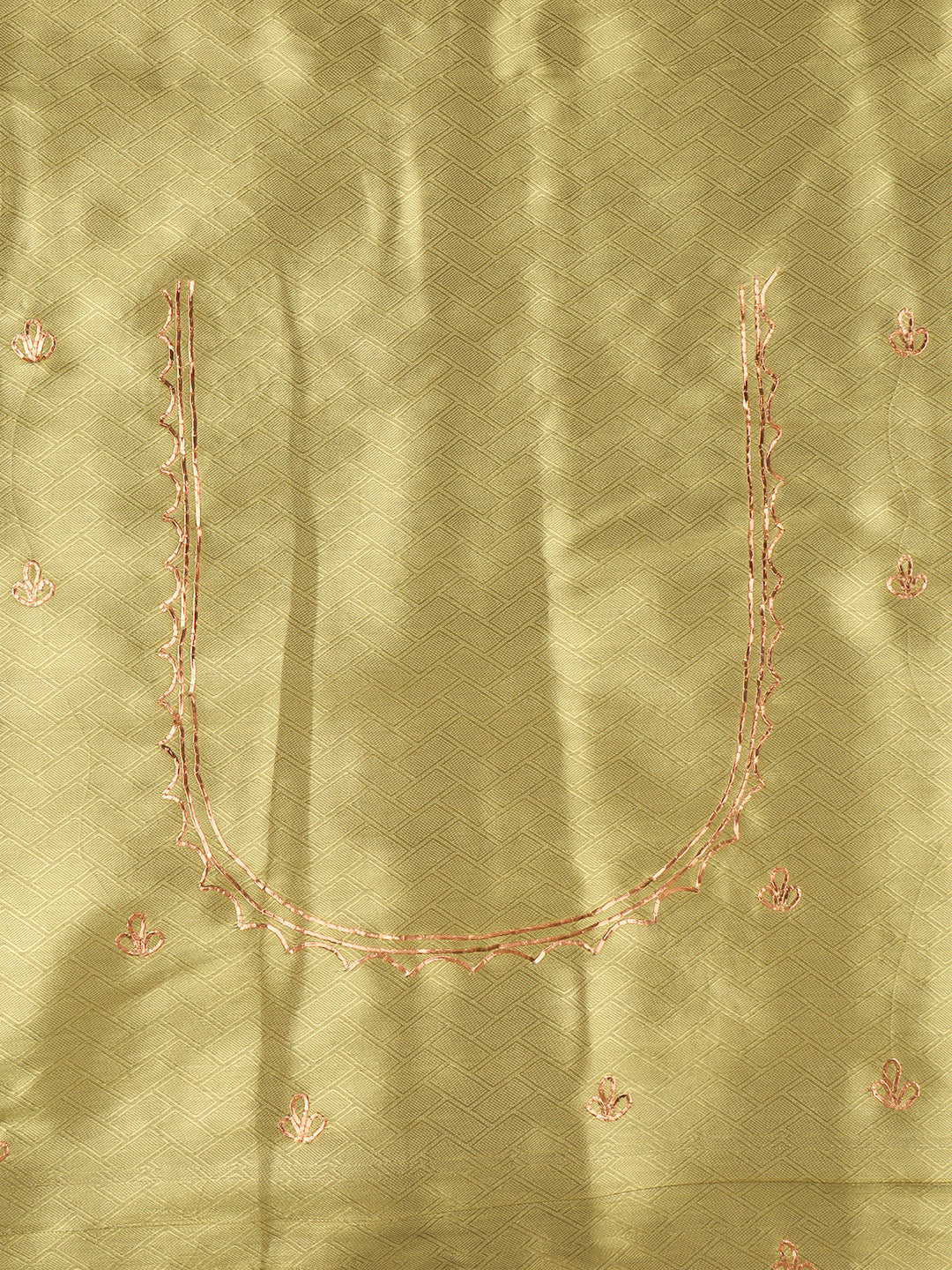 Women Light Green Semi Silk Saree SS327