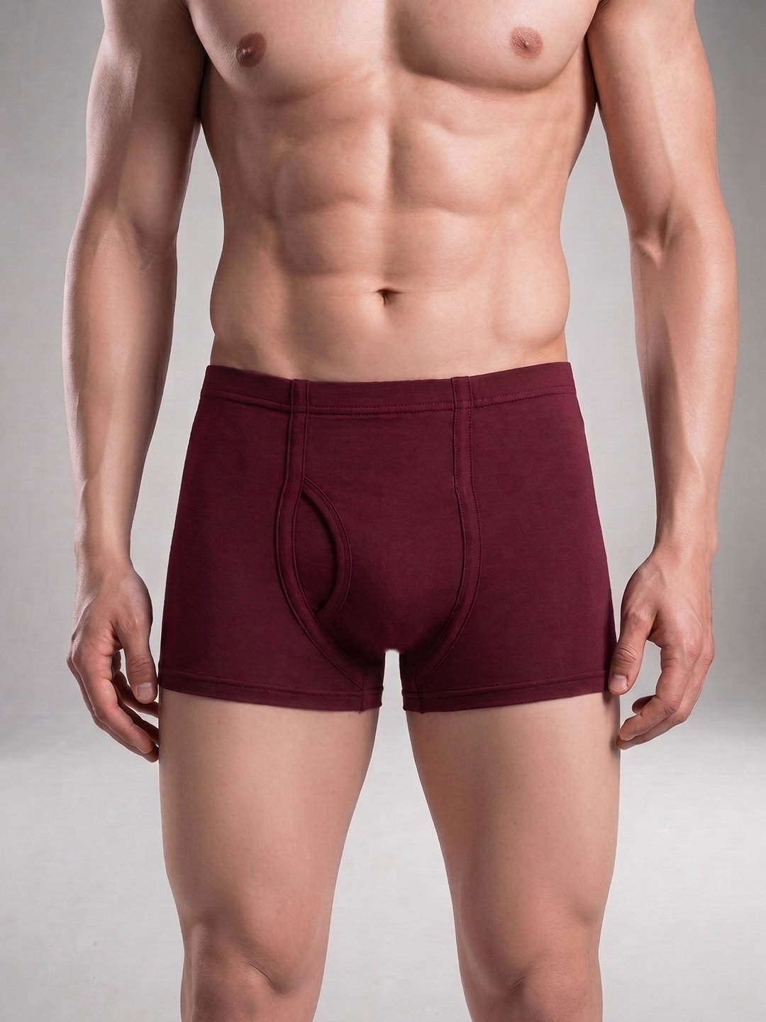 Combed Cotton Assorted Colour IE Without Pocket Trunk Vintrack (Pack of 2)