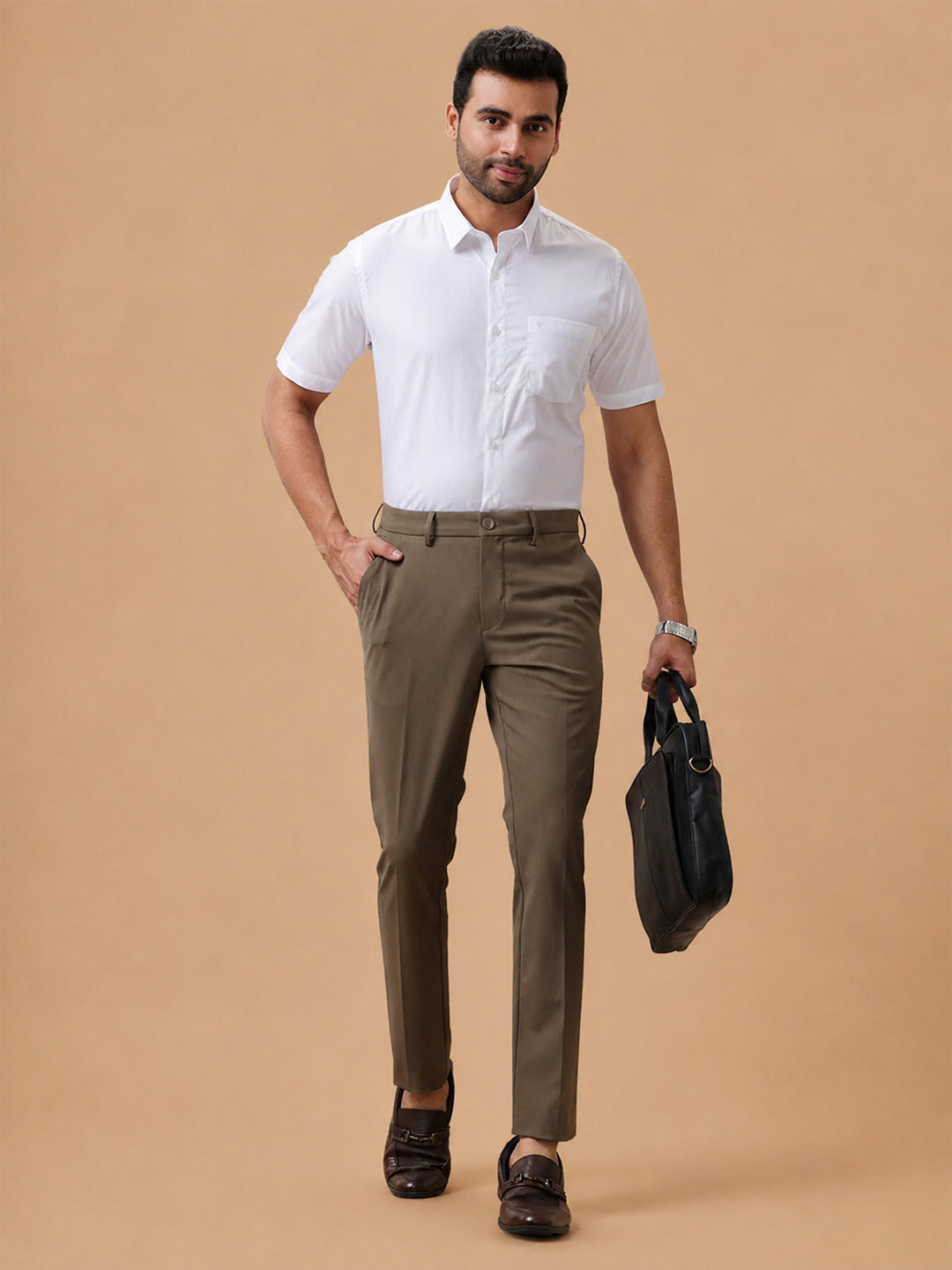 Premium Giza Blend White Shirt – Luxor