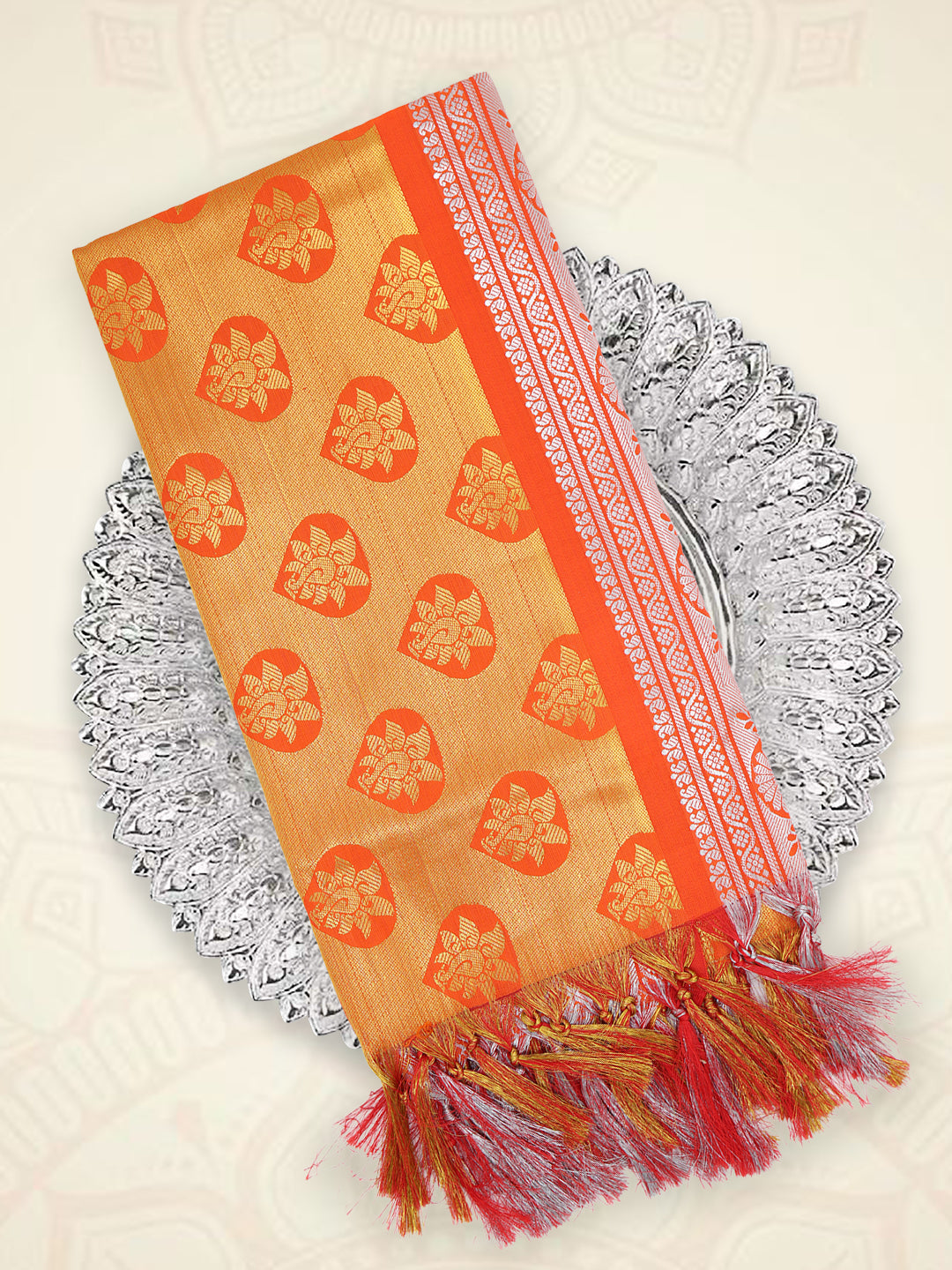 Art Silk Ponnadai Shawl Assorted Colour 513