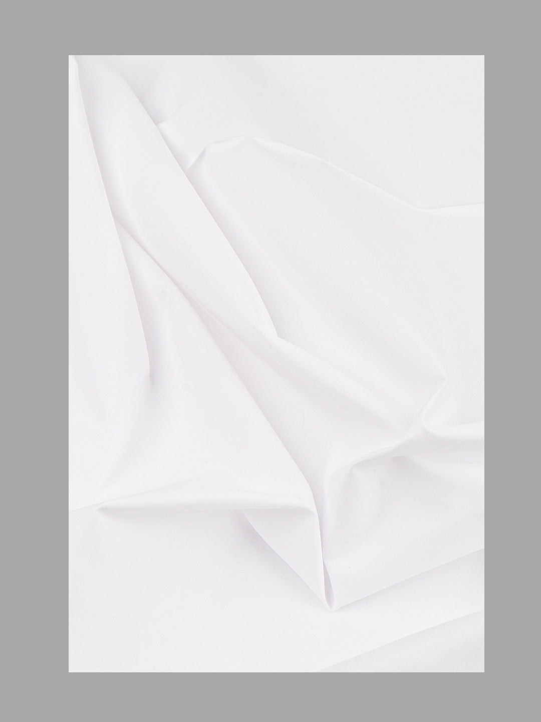 Men White Shirting with Assorted Border Dhoti Set